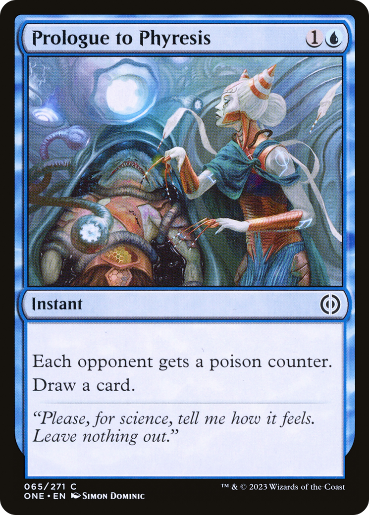 Prologue de Phyresis [Phyrexia : Tous seront un] 