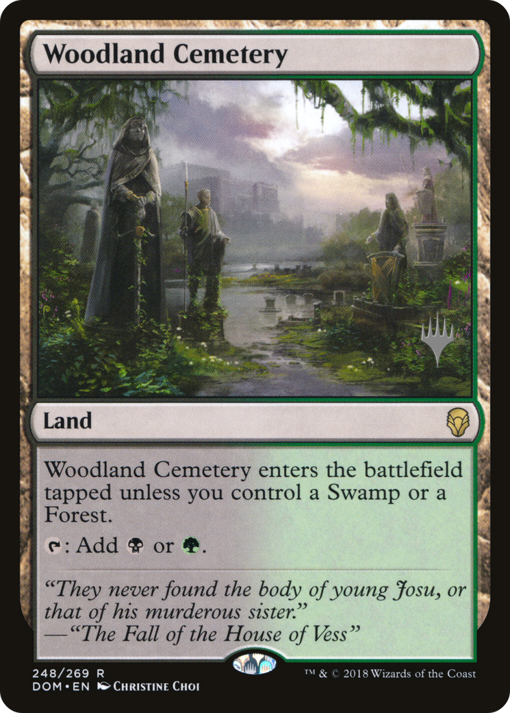 Cimetière Woodland (Pack promotionnel) [Dominaria Promos] 