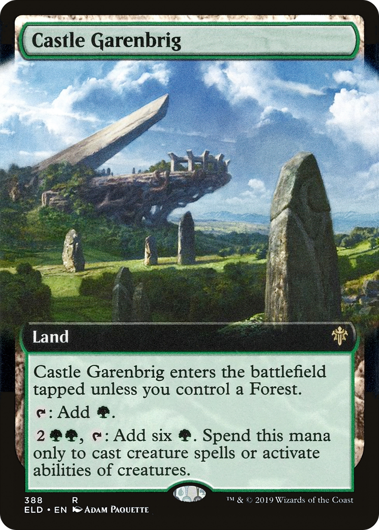 Château Garenbrig (Art étendu) [Trône d'Eldraine] 