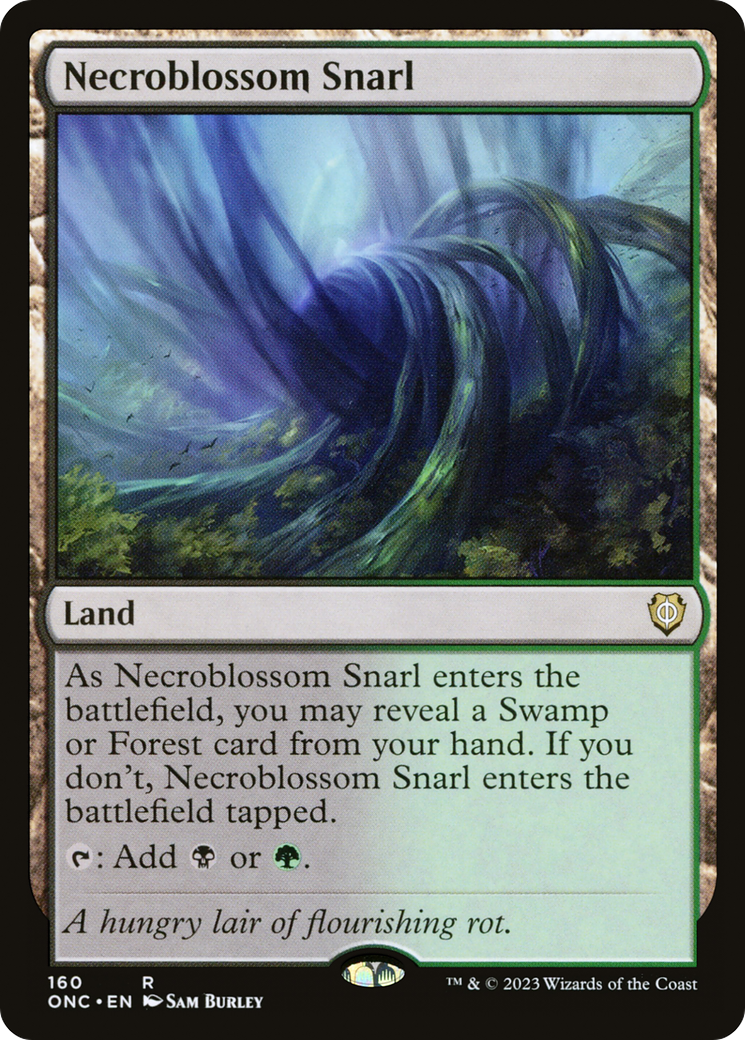 Necroblossom Snarl [Phyrexia : Tous seront un seul commandant] 
