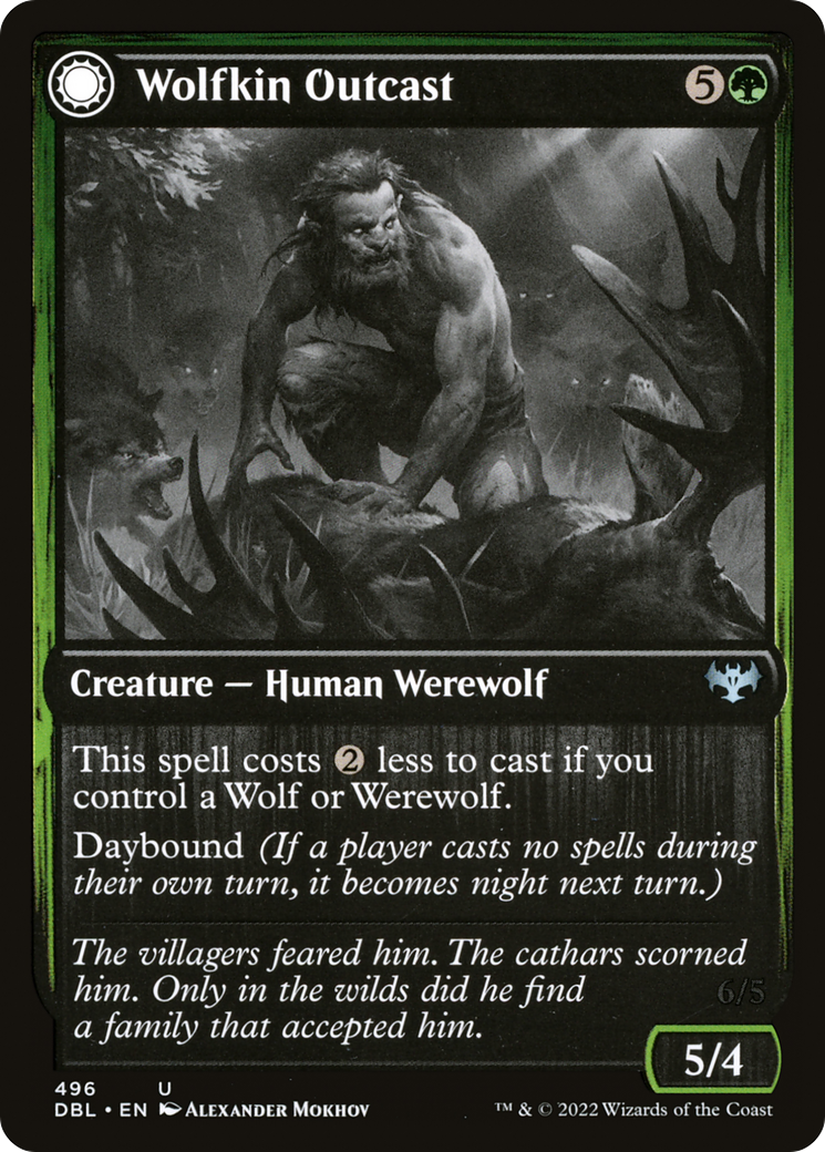 Wolfkin Outcast // Wedding Crasher [Innistrad : Double fonctionnalité] 