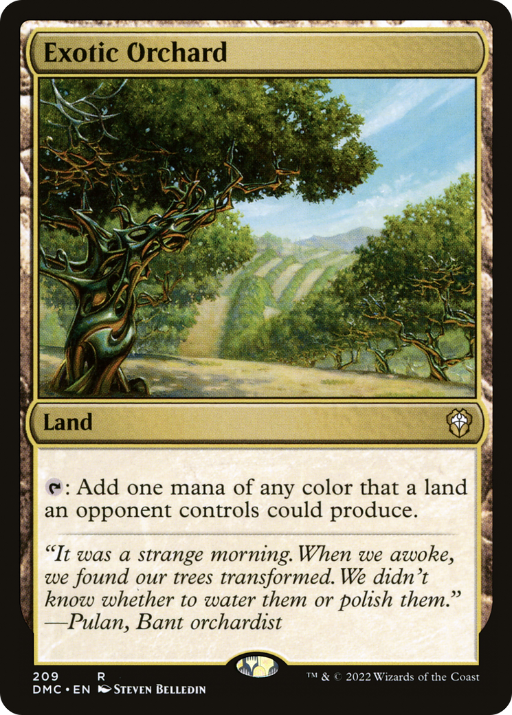 Verger exotique [Dominaria United Commander] 