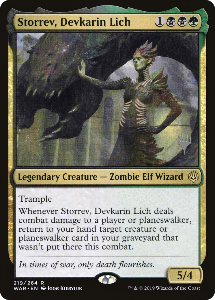 Storrev, Devkarin Lich (Pack promotionnel) [Promos War of the Spark] 