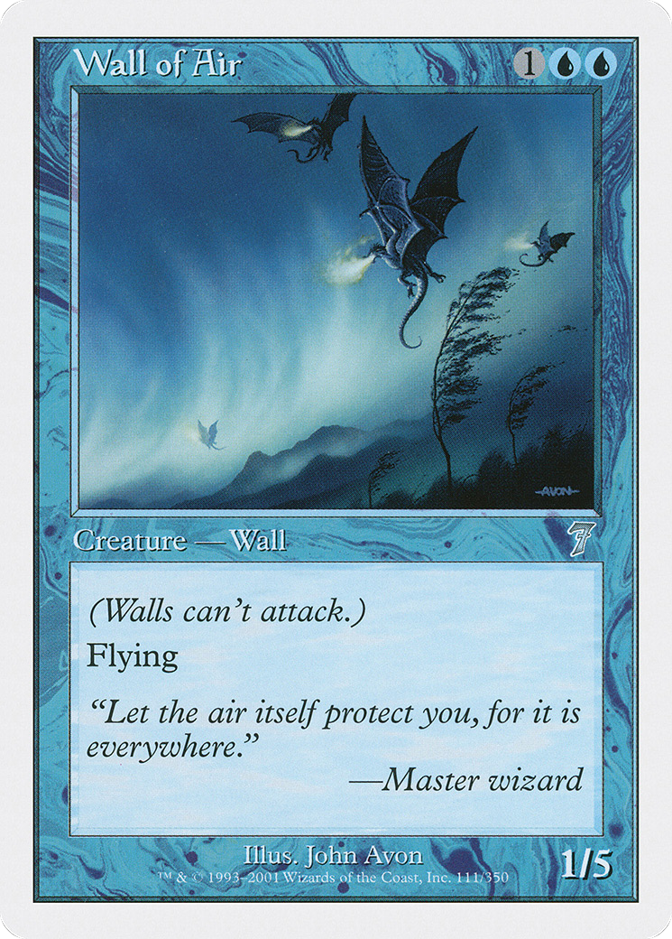 Wall of Air (7ED-111) - 7th Edition
