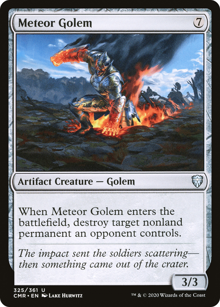 Golem météore (325) [Légendes du commandant] 