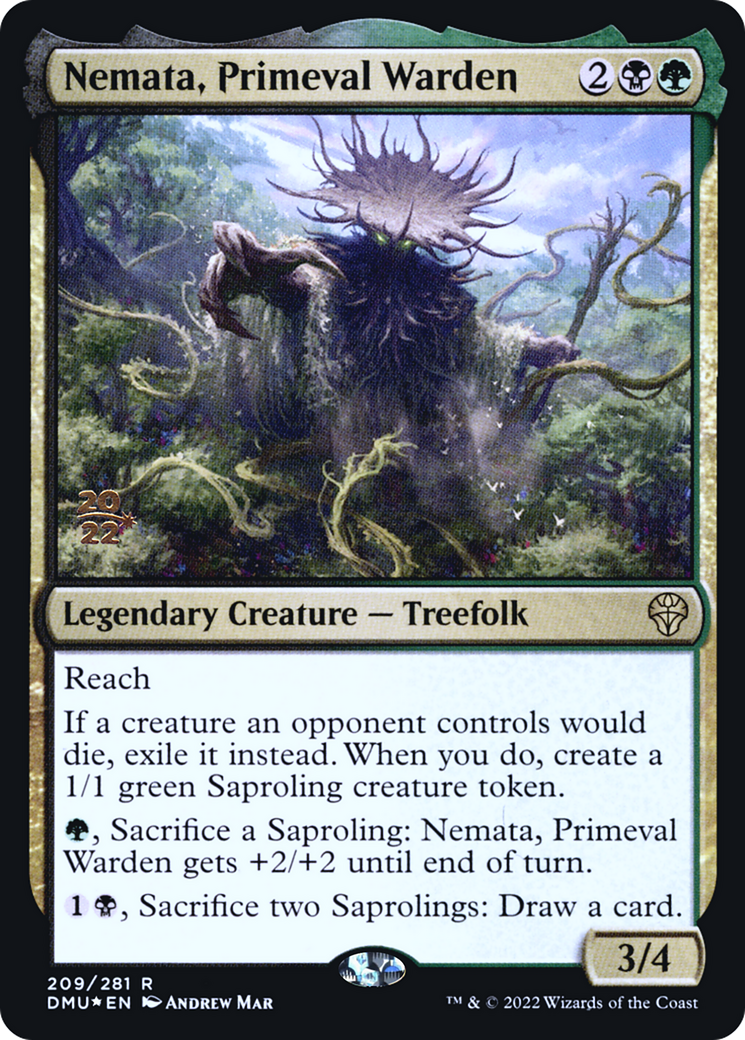 Nemata, gardien primordial [Promotions avant-première de Dominaria United] 