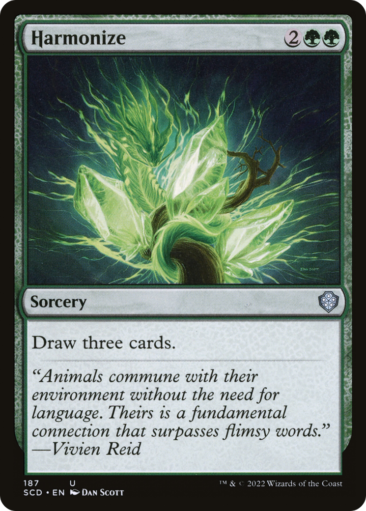 Harmoniser [Decks Starter Commander] 