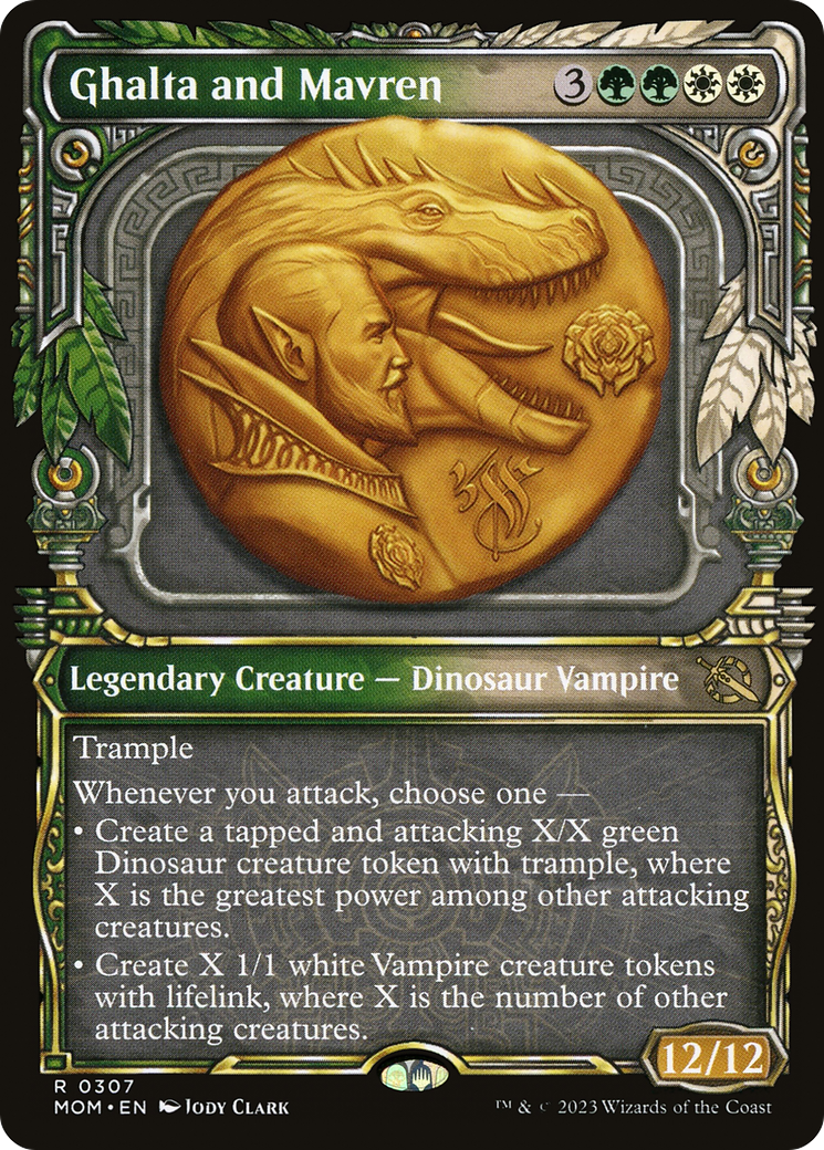Ghalta et Mavren (Showcase Planar Booster Fun) [Marche de la machine] 