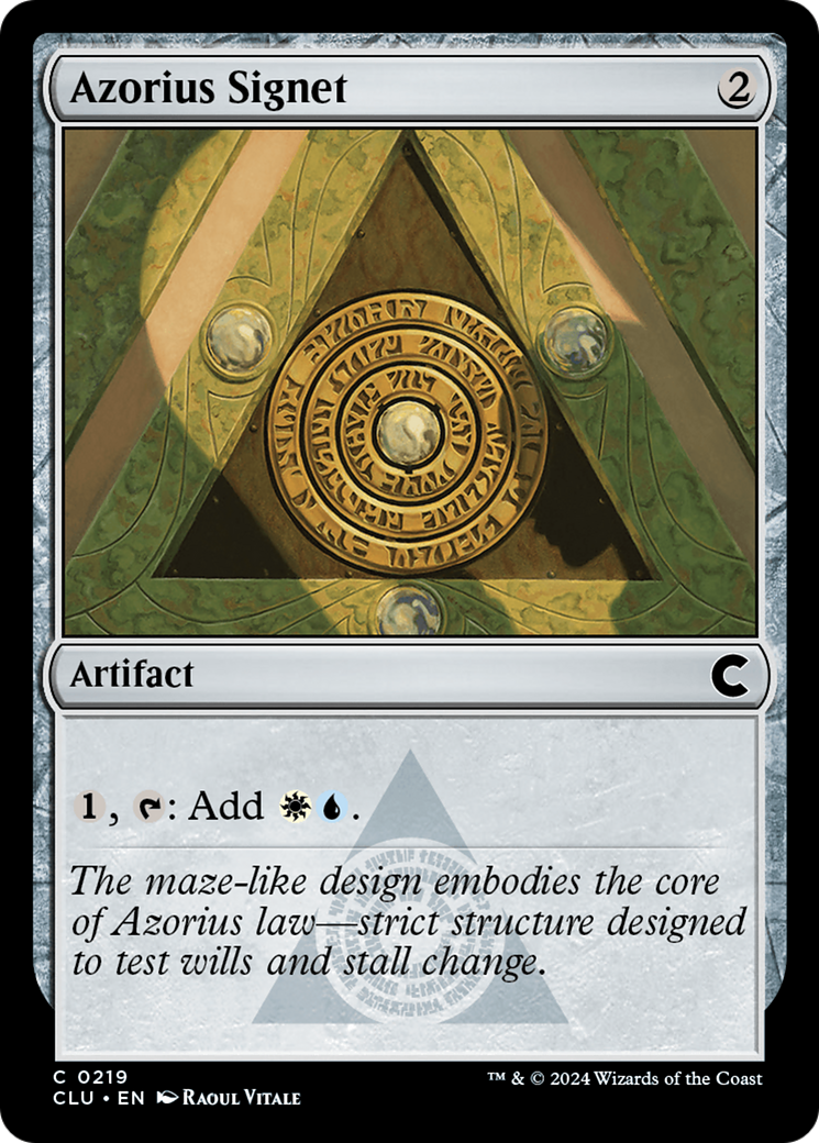 Sceau d'Azorius [Ravnica : Édition Indice] 