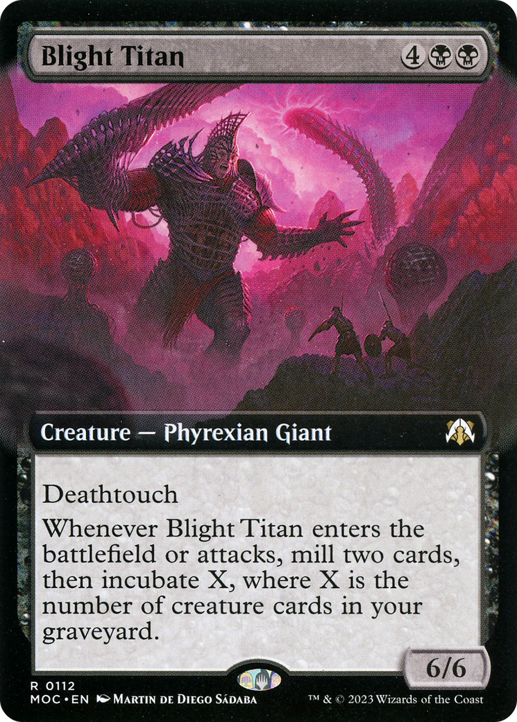 Blight Titan (Extended Art) [Marche du commandant de la machine] 