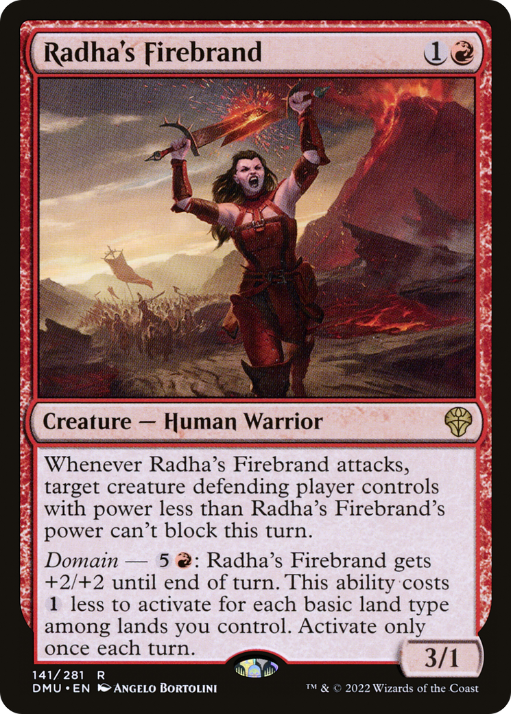 Brandon de feu de Radha [Dominaria United] 