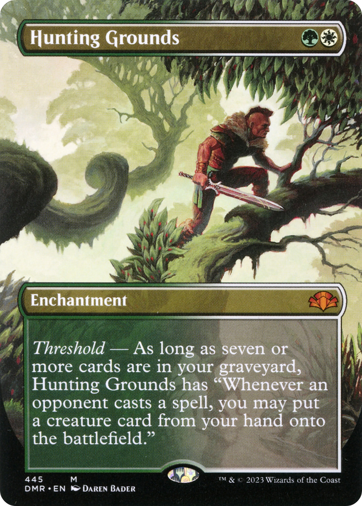 Terrains de chasse (Art alternatif sans frontières) [Dominaria Remastered] 