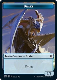 Drake // Jeton insecte double face [Zendikar Rising Tokens] 