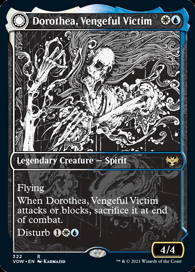 Dorothea, Vengeful Victim // Dorothea's Retribution (VOW-322) - Innistrad: Crimson Vow: (Showcase, Double Faced Transform)