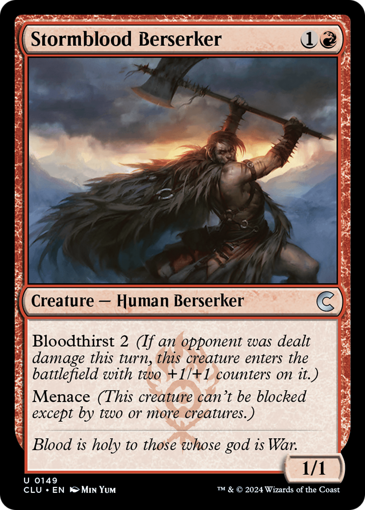 Berserker Stormblood [Ravnica : Édition Clue] 