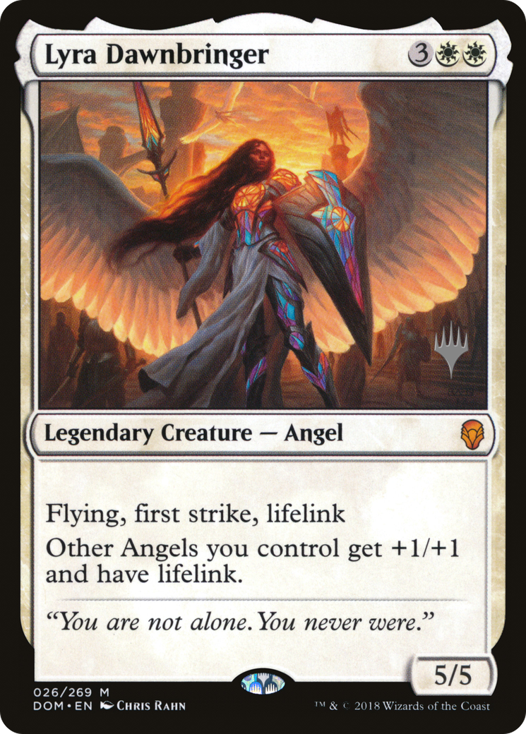 Lyra Dawnbringer (Pack promotionnel) [Dominaria Promos] 