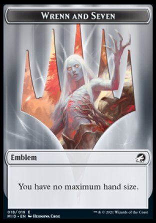 Wrenn et Seven Emblem [Innistrad : jetons de chasse de minuit] 