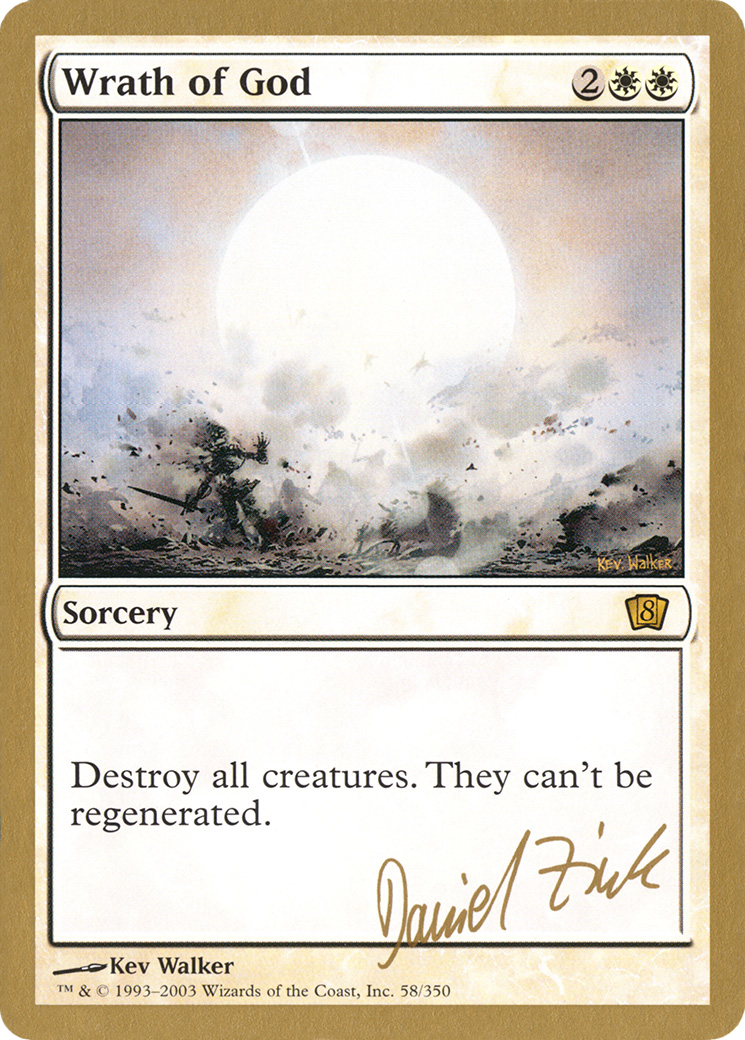 Wrath of God (WCD-DZ58) - World Championship Decks 2003