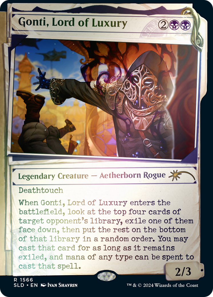 Gonti, seigneur du luxe (Rainbow Foil) [Secret Lair Drop Series] 