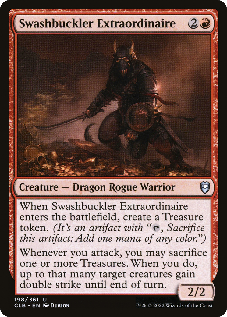Swashbuckler Extraordinaire [Commander Legends : Bataille de Baldur's Gate] 