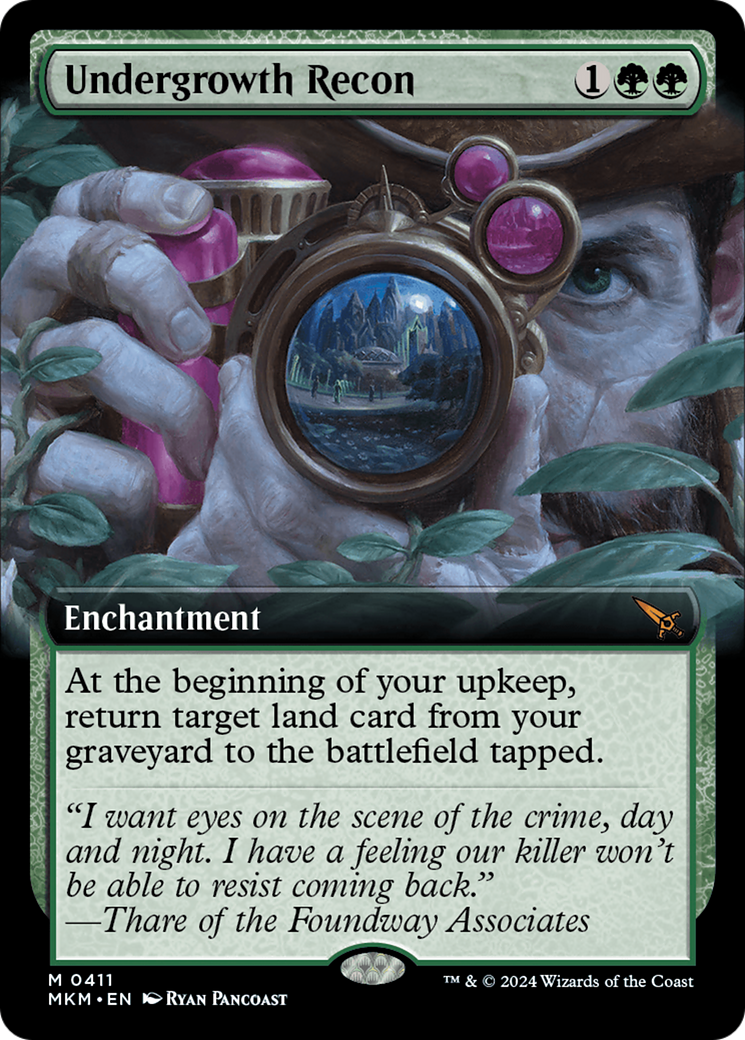 Undergrowth Recon (Extended Art) [Meurtres au Manoir Karlov] 