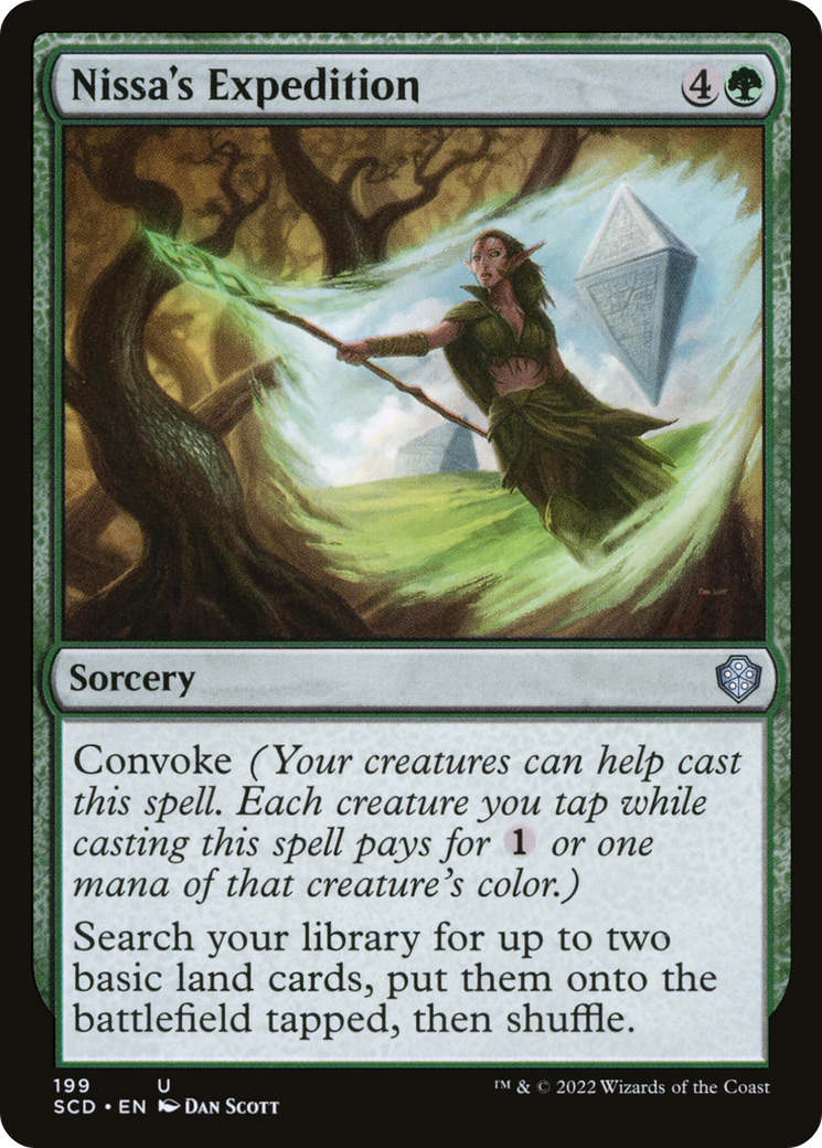 Expédition de Nissa [Decks de commande de démarrage] 