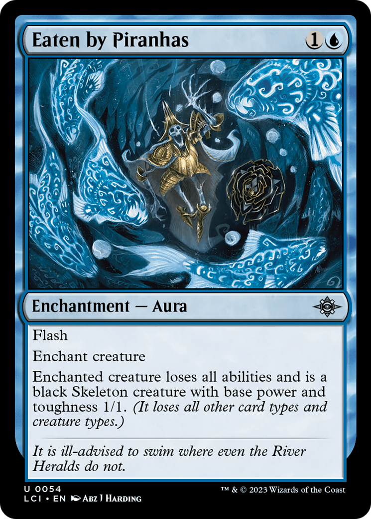 Mangé par les Piranhas [Les Cavernes Perdues d'Ixalan] 