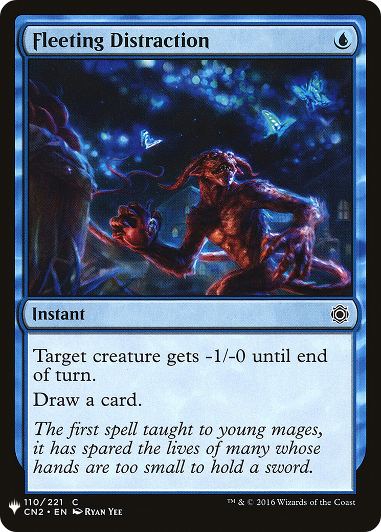 Distraction éphémère [Mystery Booster] 