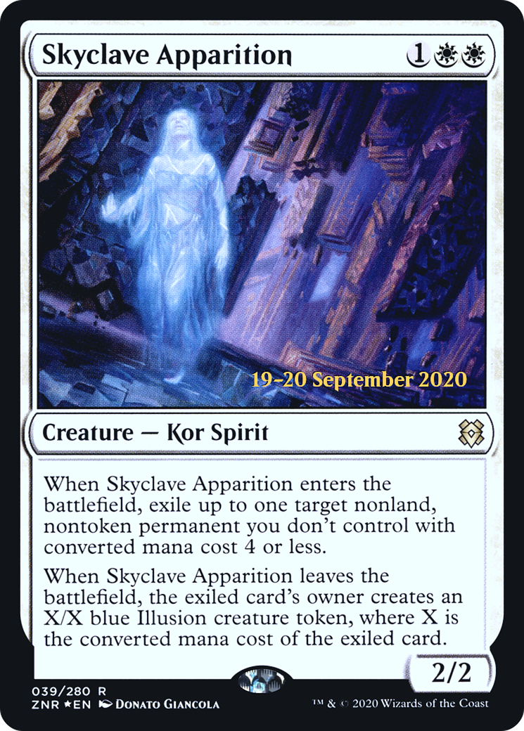 Apparition du Skyclave [Promotions avant-première de Zendikar Rising] 