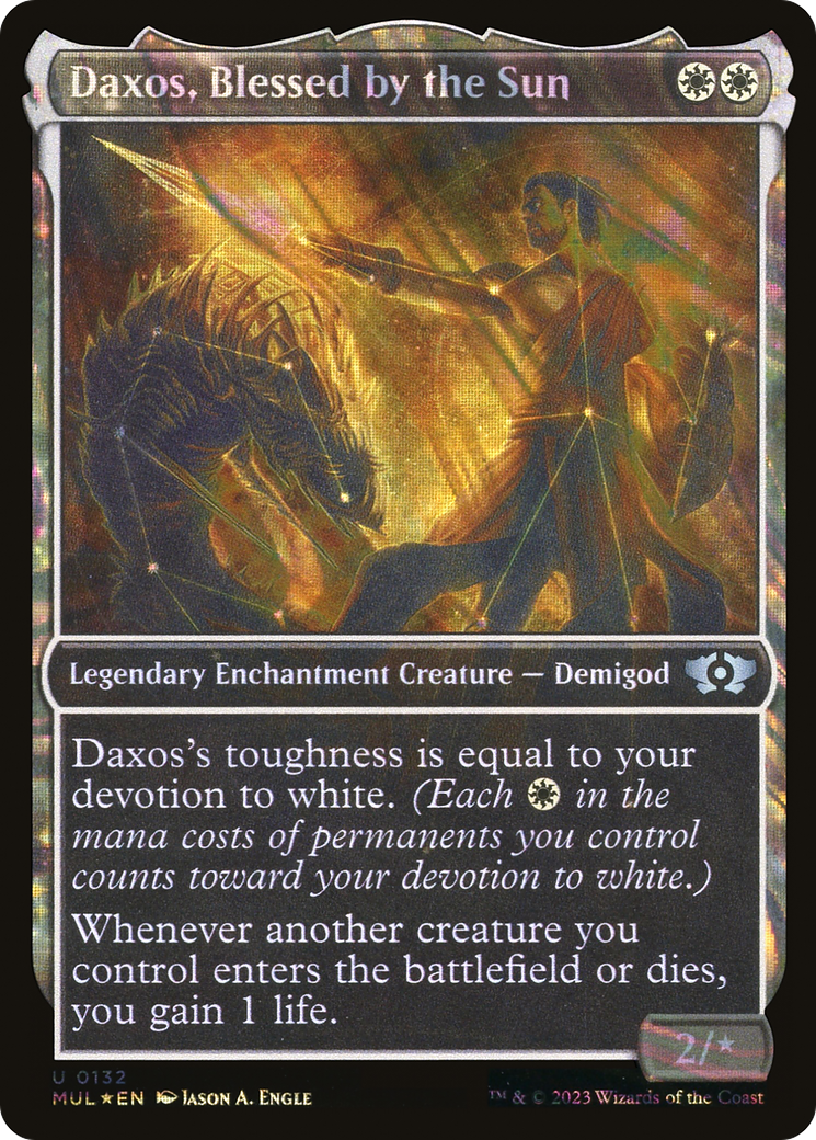 Daxos, béni par le soleil (Halo Foil) [Multiverse Legends] 