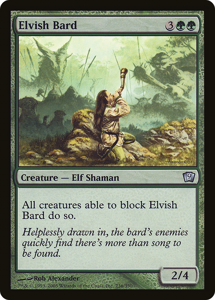 Elvish Bard (9ED-236★) - 9th Edition