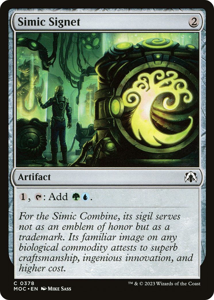Simic Signet [Marche du Commandant des Machines] 