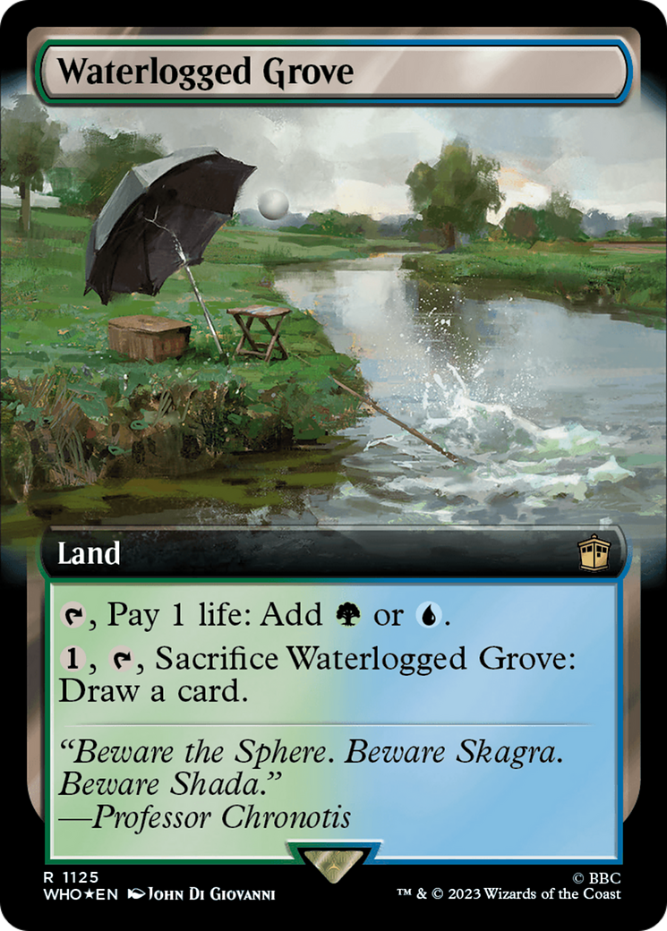 Bosquet gorgé d'eau (Art étendu) (Surge Foil) [Doctor Who] 