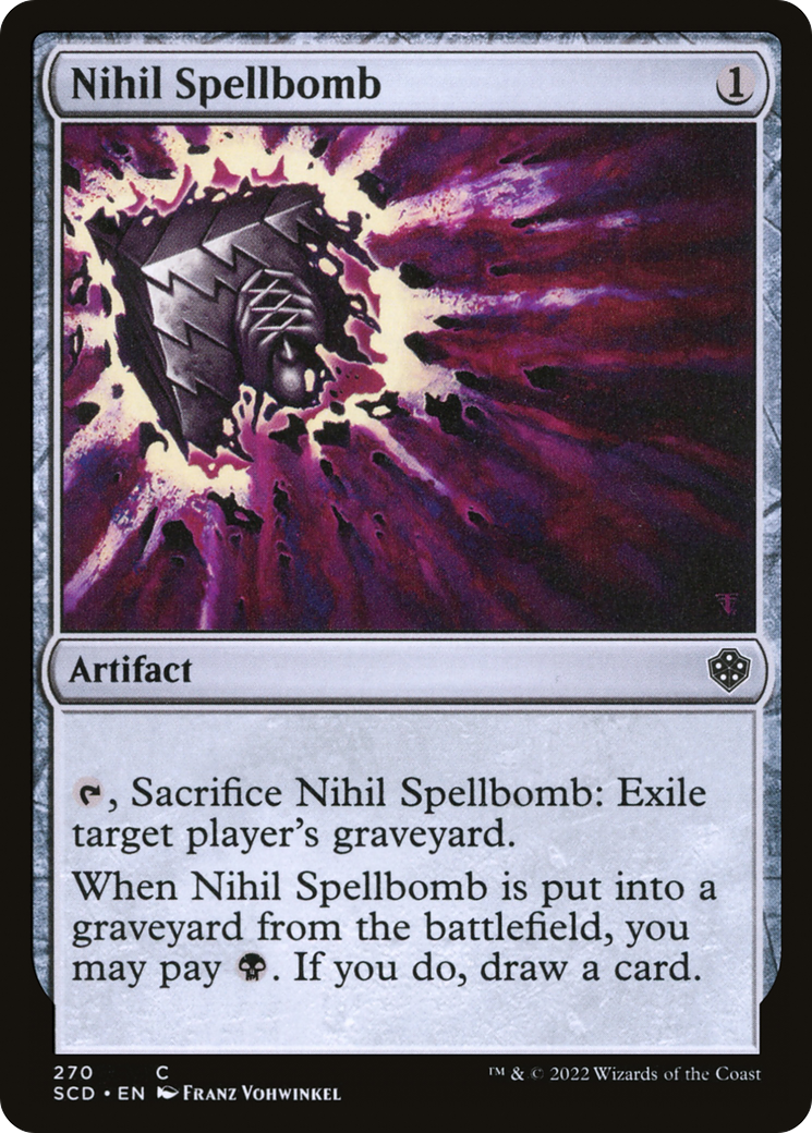 Nihil Spellbomb [Decks de commande de démarrage] 