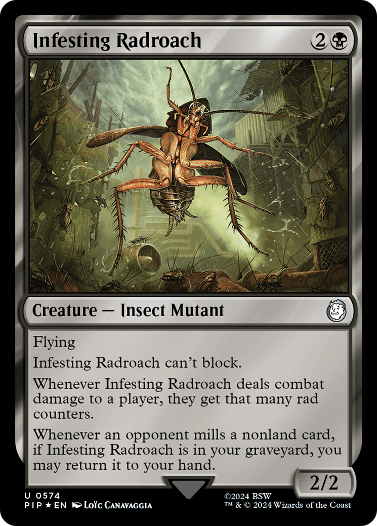 Infestation de Radroach (Surge Foil) [Fallout] 