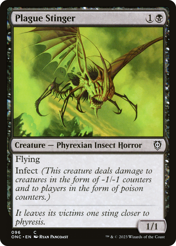 Plague Stinger [Phyrexia : Tous seront un seul commandant] 