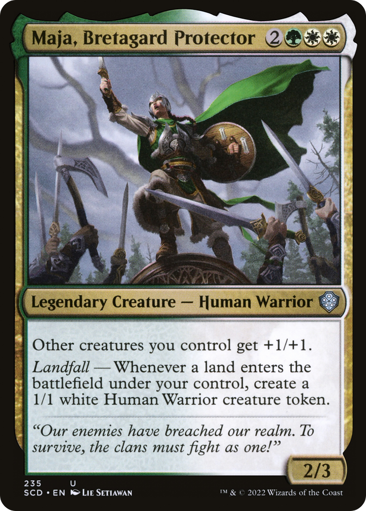 Maja, Protecteur Bretagard [Decks Commander de Démarrage] 