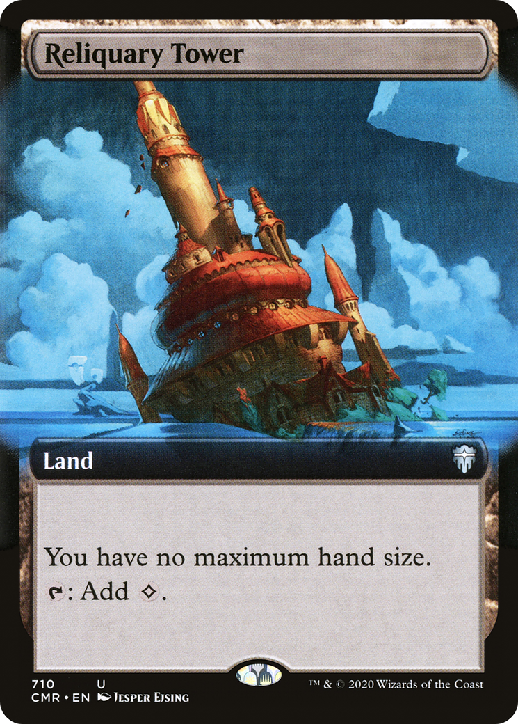 Tour reliquaire (art étendu) [Commander Legends] 