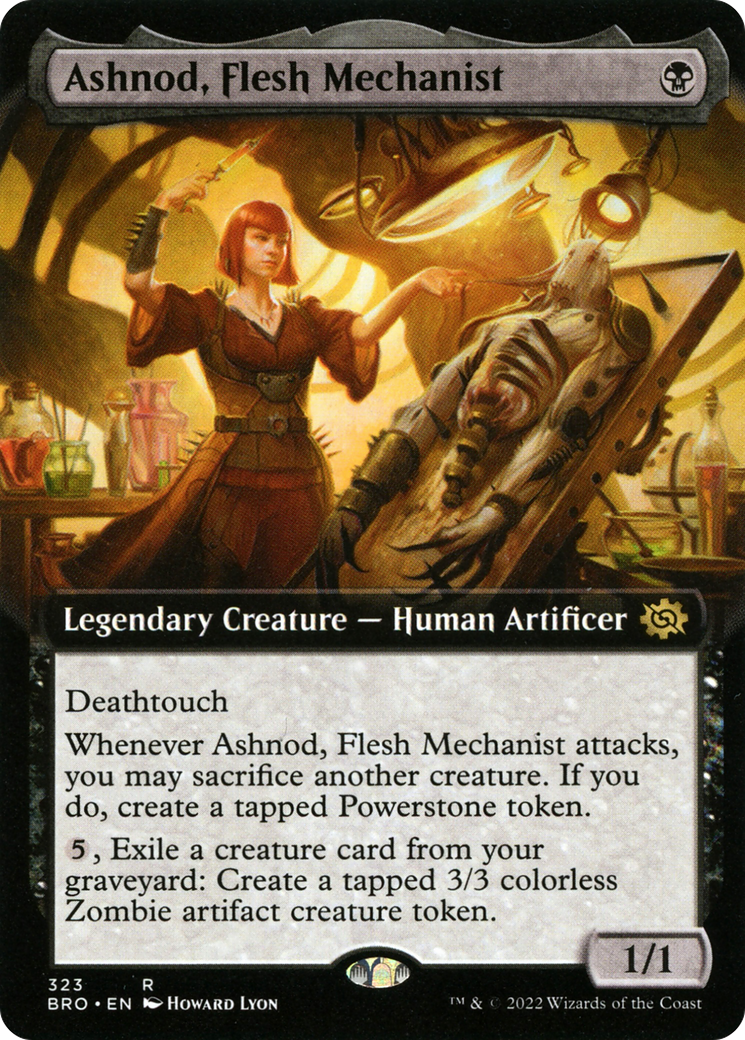 Ashnod, mécanicien de chair (art étendu) [La guerre des frères] 