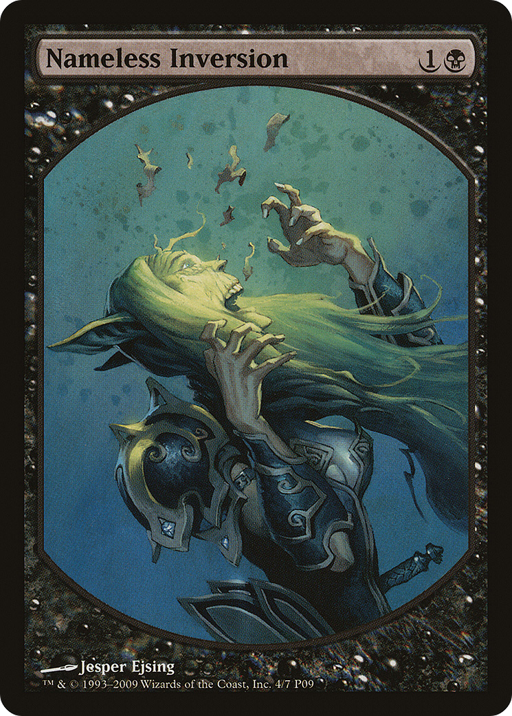 Nameless Inversion (MPRP-004) - Magic Player Rewards 2009 Foil