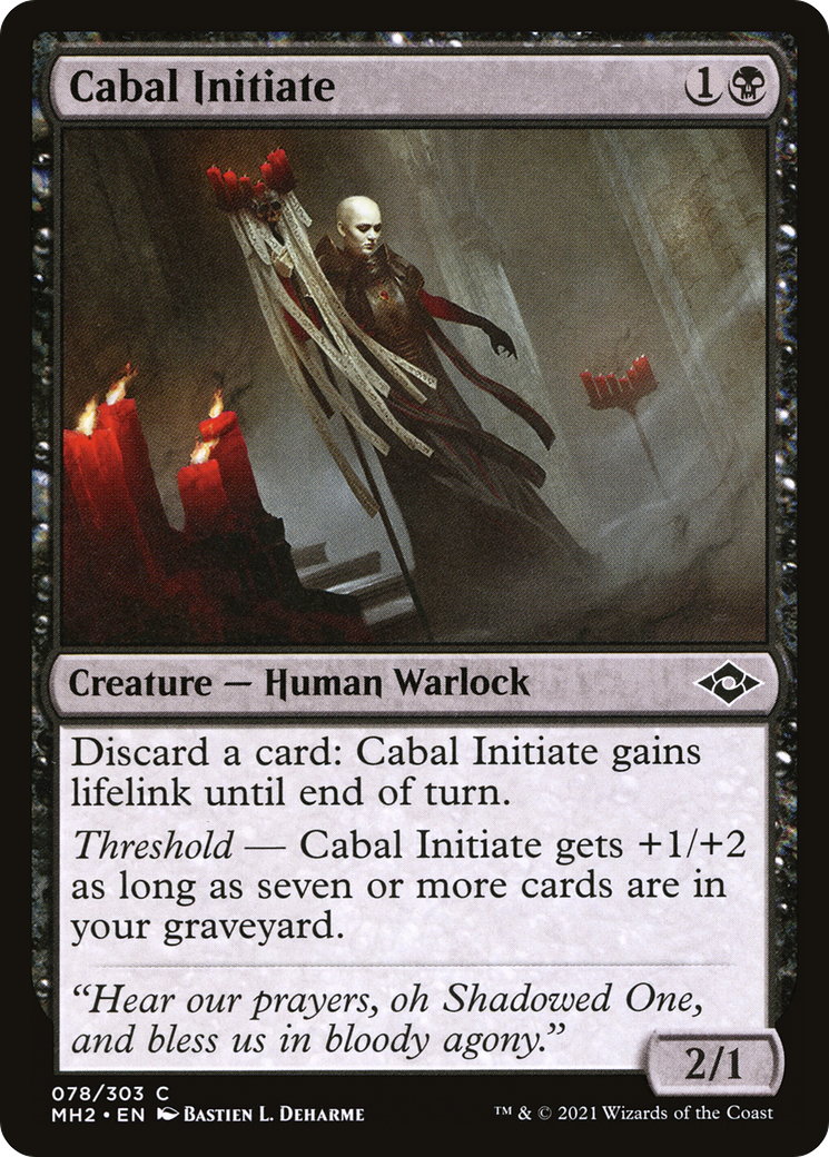 Initié de la Cabale [Modern Horizons 2] 