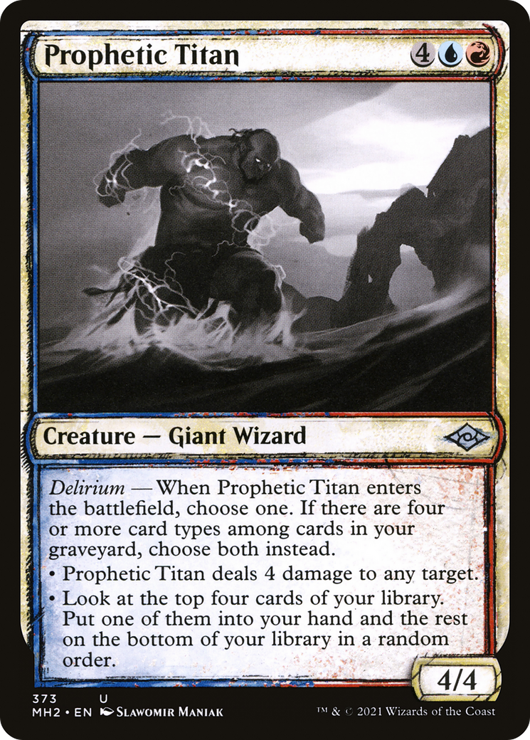 Titan prophétique (esquisse) [Modern Horizons 2] 
