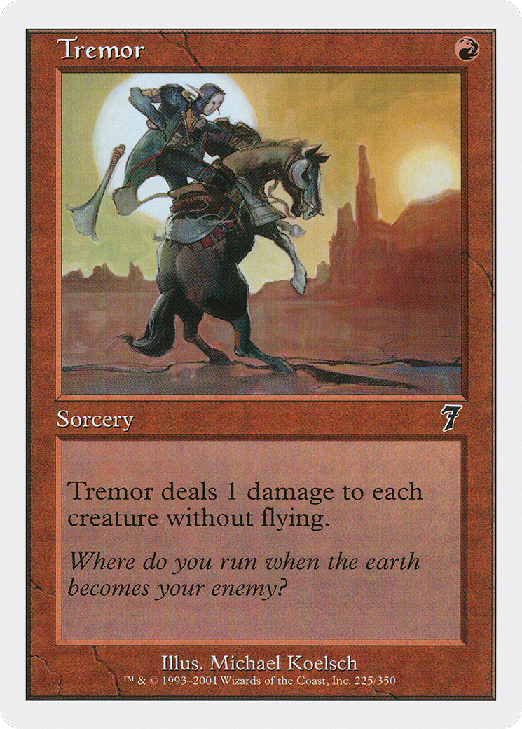Tremor (7ED-225) - 7th Edition Foil
