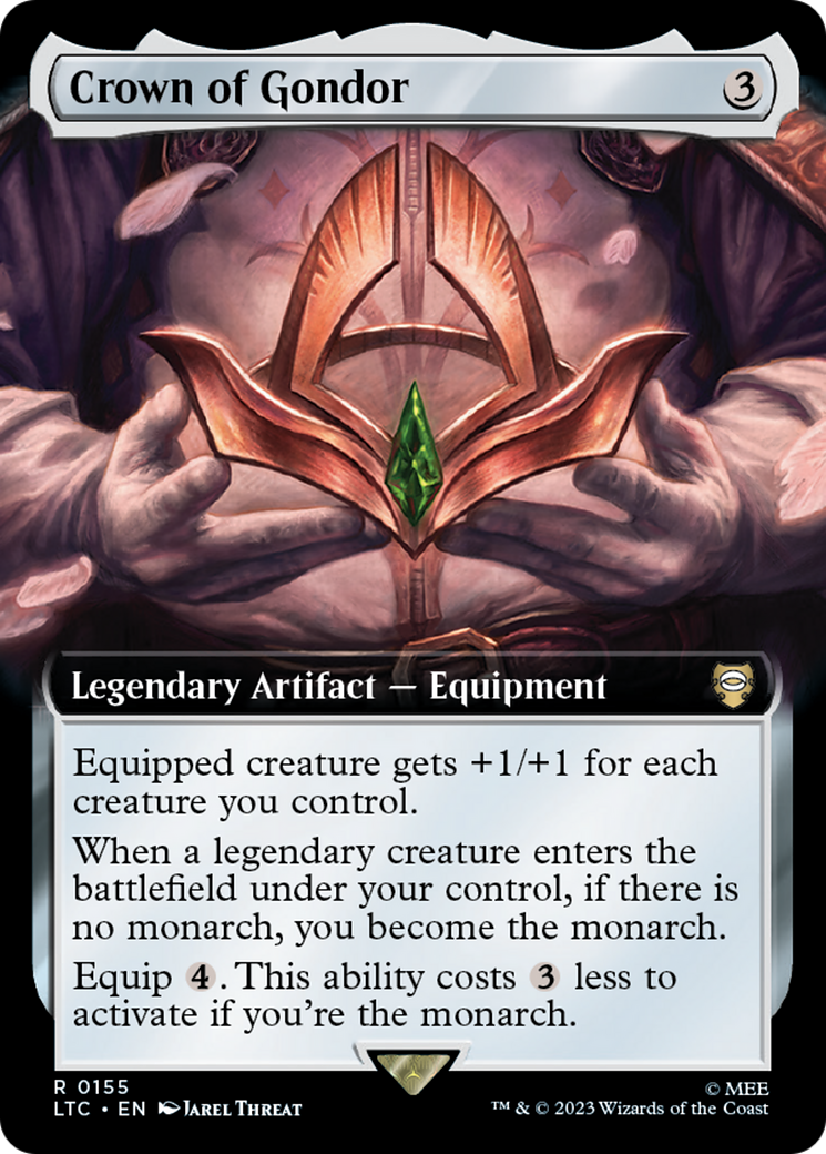 Crown of Gondor (Extended Art) (LTC-155) - Tales of Middle-earth Commander: (Extended Art)