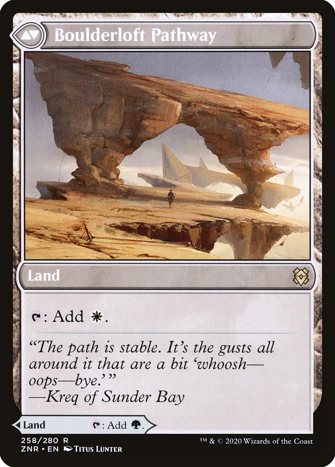 Branchloft Pathway (ZNR-258) - Zendikar Rising