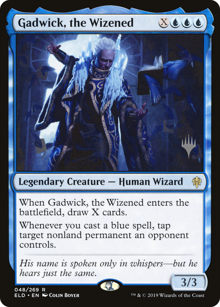 Gadwick, le Wizened (Pack promotionnel) [Promotions du Trône d'Eldraine] 