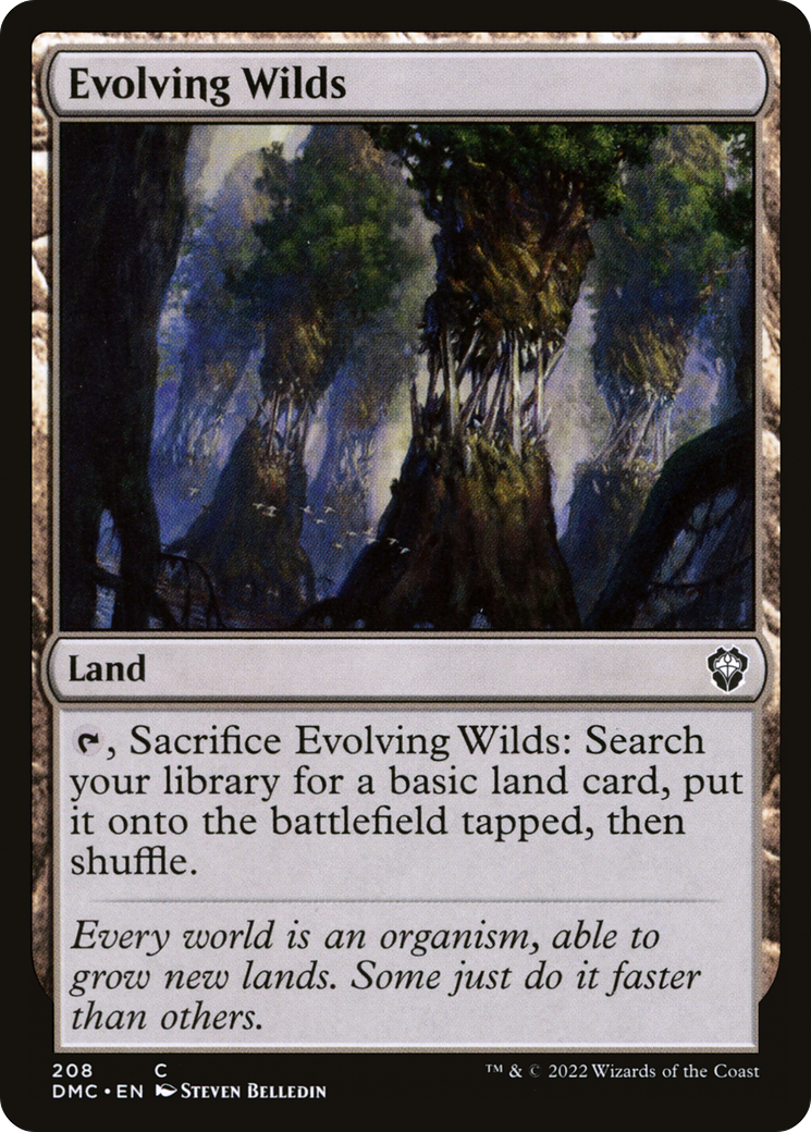 Terres sauvages en évolution [Dominaria United Commander] 