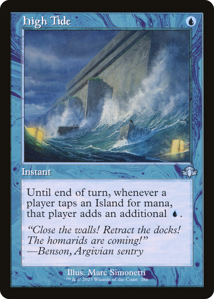 Marée haute (rétro) [Dominaria Remastered] 