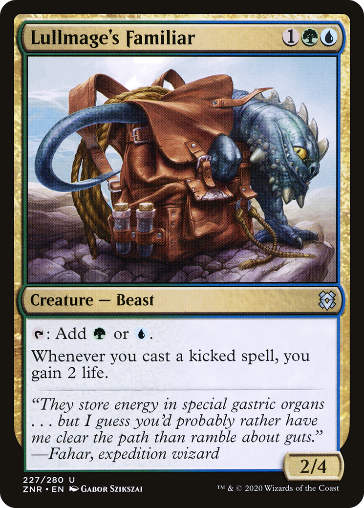 Familier de Lullmage [Zendikar Rising] 