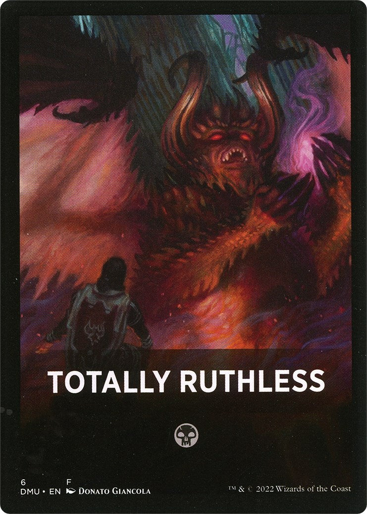 Carte thématique totalement impitoyable [Dominaria United Tokens] 